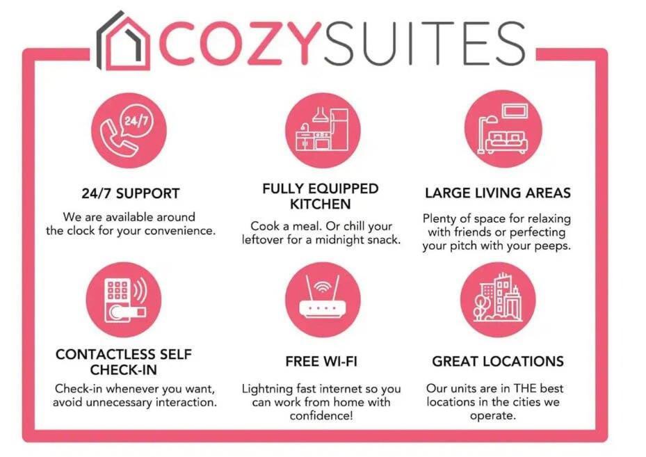 Stylish Downtown Studio By Cozysuites Indianapolis Bagian luar foto